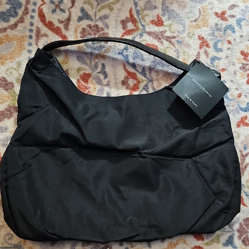 Donna Karan Black Hobo Bag Free Gift TOTE